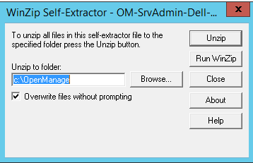OMSA self-extractor