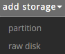 Difference between partition and raw disk