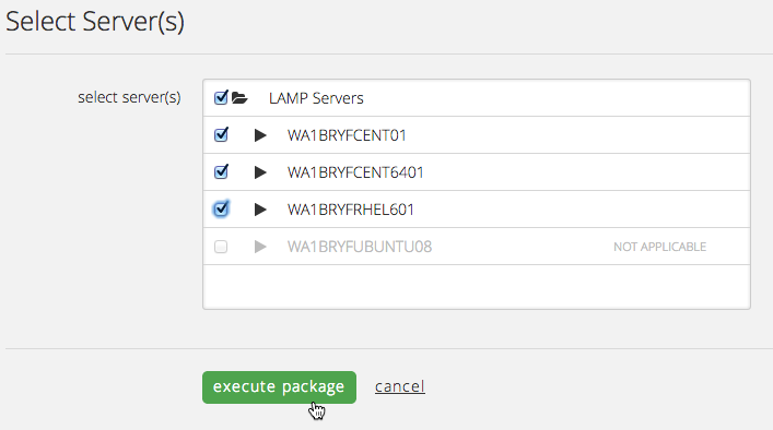 Lamp Select Servers